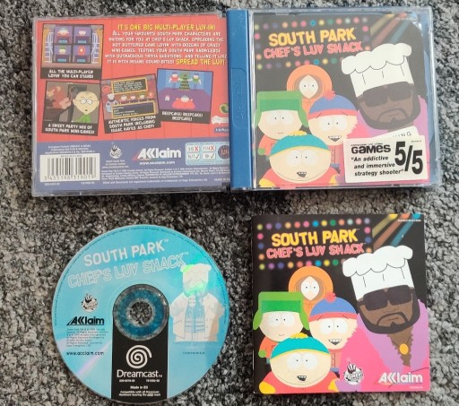 Zdjęcie oferty: Sega Dreamcast South Park Chefs Luv Shack