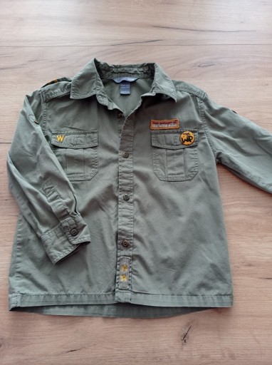 Zdjęcie oferty: Koszula khaki h&m 104