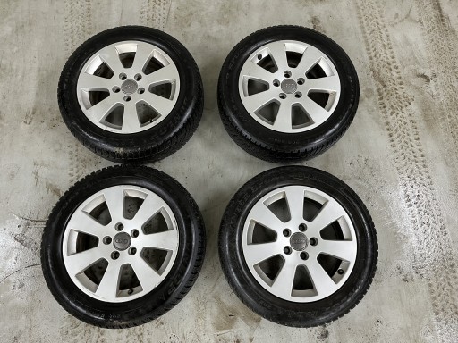 Zdjęcie oferty: Koła Audi A3 8p felgi alu 16 opony zimowe Dunlop