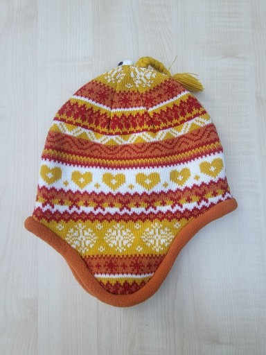 Zdjęcie oferty: Czapka zimowa AST 3ZA8 jesień-zima pomarańcz