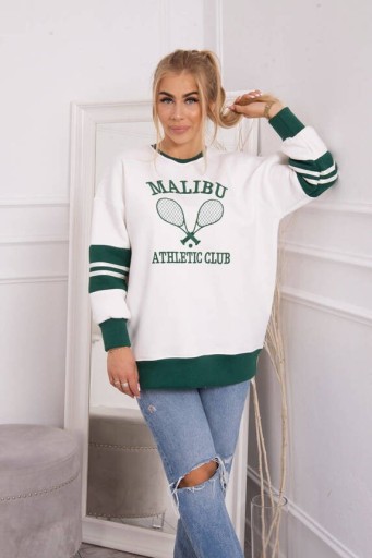 Zdjęcie oferty: Bluza damska Malibu r. S M L  Biały + zielony
