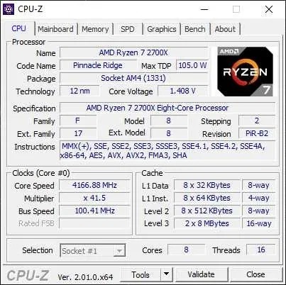 Zdjęcie oferty: Procesor AMD ryzen 7 2700x