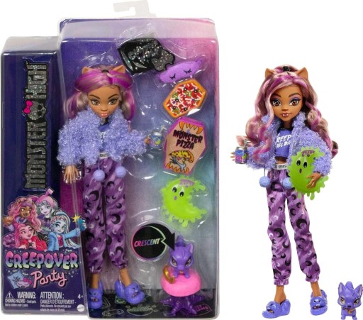 Zdjęcie oferty: Monster High Creepover Party Clawdeen Wolf HKY67