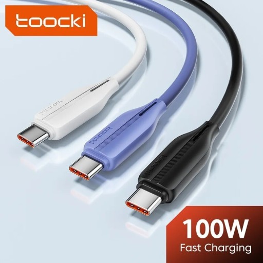 Zdjęcie oferty: Przewód 100W 1m USB-A - USB-C Toocki