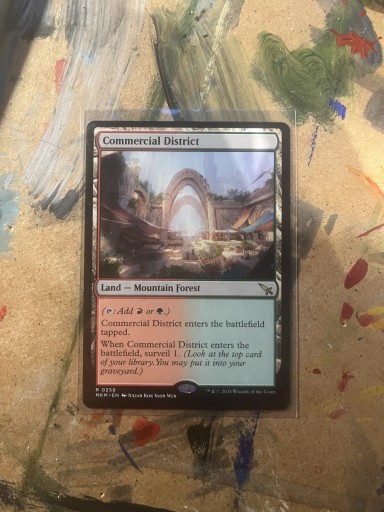 Zdjęcie oferty: Magic the Gathering Commercial District Rare