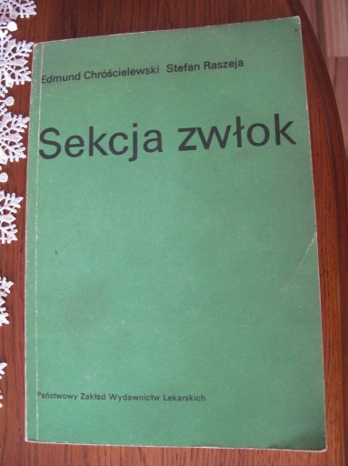 Zdjęcie oferty: SEKCJA ZWŁOK Chróścielewski