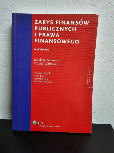 Zdjęcie oferty: Zarys finansów publicznych i prawa finansowego