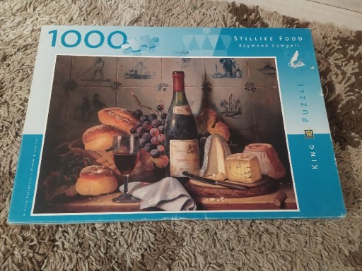 Zdjęcie oferty: Puzzle kompletne King 1000 