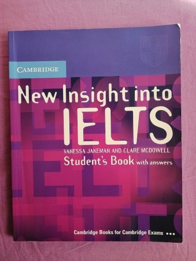 Zdjęcie oferty: New Insight into IELTS SB Student's Book