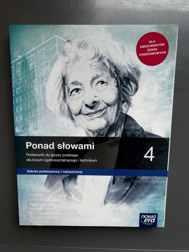 Zdjęcie oferty: Podręcznik Ponad słowami 4 język Polski