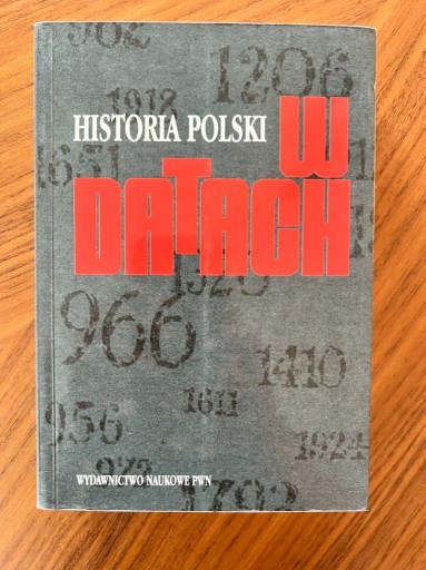 Zdjęcie oferty: Historia Polski w datach 