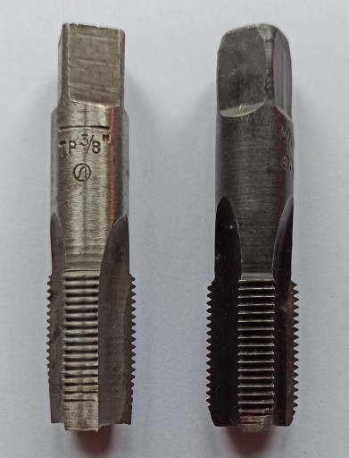 Zdjęcie oferty: Gwintownik rurowy ręczny G3/8" TP3/8" prawoskrętny komplet 2 sztuki