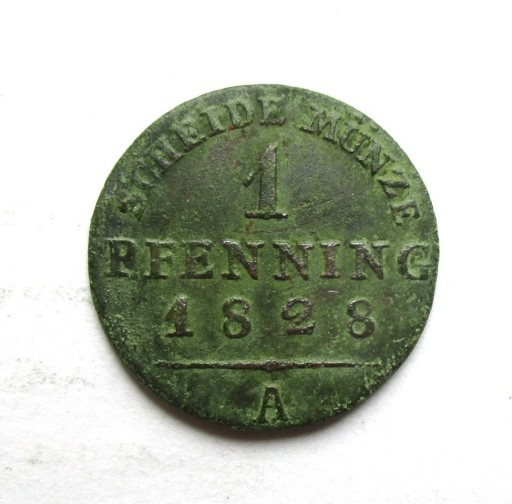 Zdjęcie oferty: 1 Pfennig 1828 r. Prusy