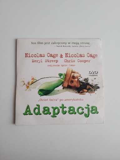 Zdjęcie oferty: Film DVD Adaptacja 