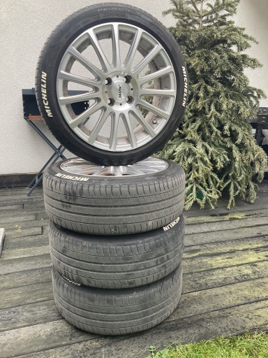 Zdjęcie oferty: Koła alufelgi 4x100 195/45/R16 Michelin 