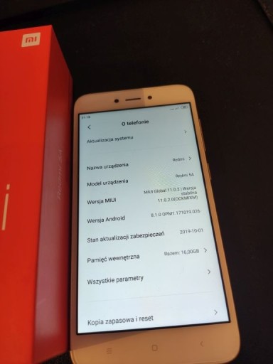 Zdjęcie oferty: Xiaomi Redmi 5A w pełni sprawny