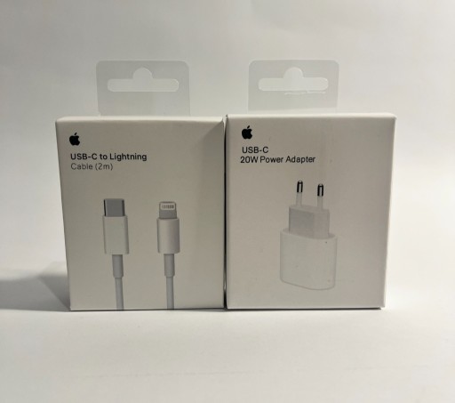 Zdjęcie oferty: Kabel przewód do iPhone 2M + Kostka wtyczka 20W USB-C