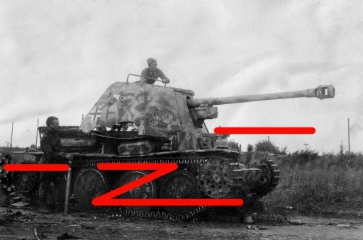 Zdjęcie oferty: Marder III Ausf. H zdobyty przez Rosjan