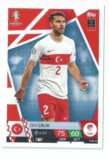 Zdjęcie oferty: Match Attax EURO 2024 CELIK TUR4