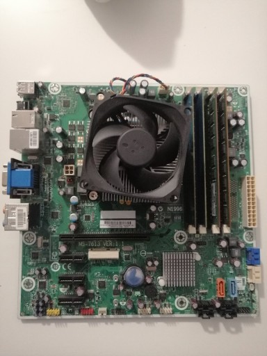 Zdjęcie oferty: Płyta główna HP MS 7613, i5 650 3.2 Ghz, DDR 3 8 GB