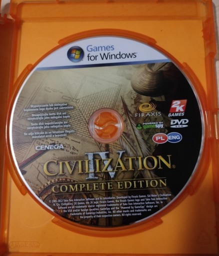 Zdjęcie oferty: Gra na pc  Civilization IV 