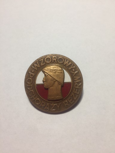 Zdjęcie oferty: BrązowaOdzn.WzorowyPodchorążyRezerwowy1982