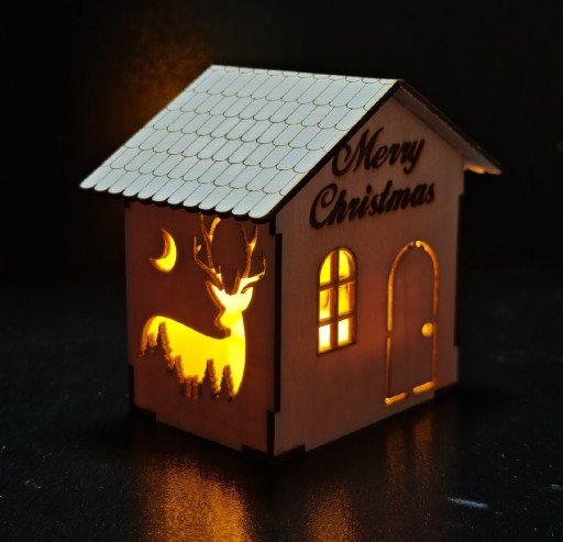 Zdjęcie oferty: Domek ze świeczką LED, Latarenka, Lampion