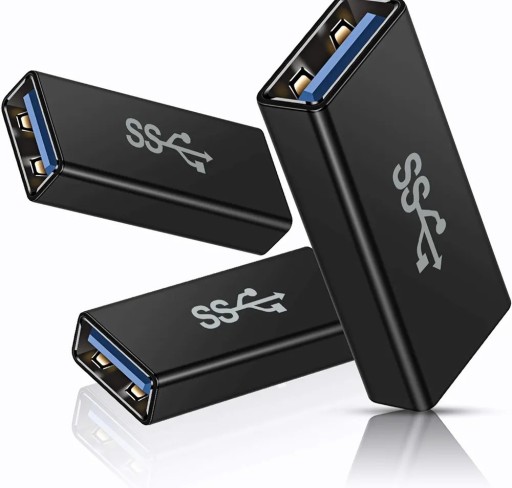 Zdjęcie oferty: Adapter Usb 3.0 A żeński na Usb 3.0 A żeński 3szt 