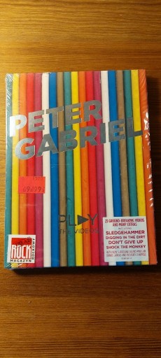 Zdjęcie oferty: DVD PETER GABRIEL PLAY THE VIDEOS