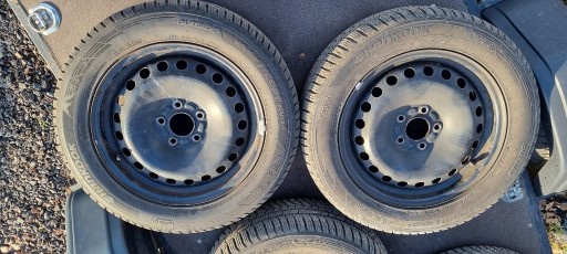 Zdjęcie oferty: Koła stalówki+opony zima 215/55R16 22r. 5x108 FORD