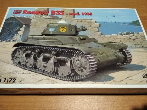 Zdjęcie oferty: Renault R35 1:72 RPM inna kalka