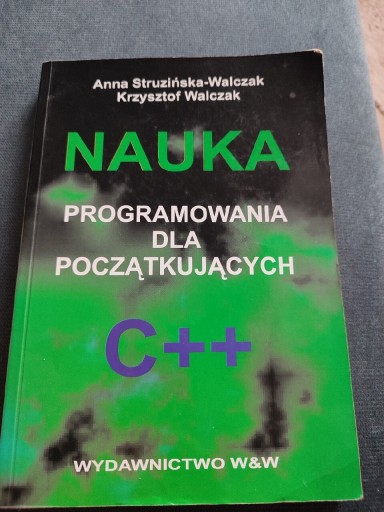 Zdjęcie oferty: Nauka programowania dla początkujących C++