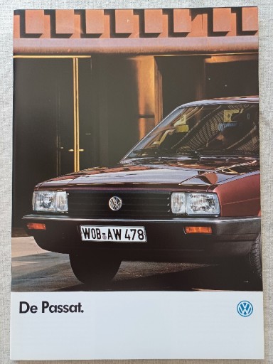 Zdjęcie oferty: Prospekt Vokswagen Passat. 1986r.UNIKAT