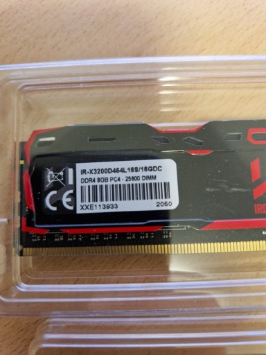Zdjęcie oferty: Pamięć RAM DDR4 2X8GB GOODRAM 3200mhz 16