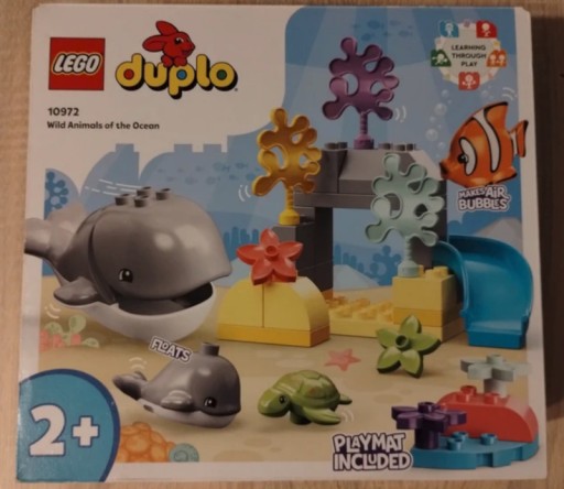 Zdjęcie oferty: LEGO Duplo Dzikie zwierzęta oceanów 10972 wieloryb