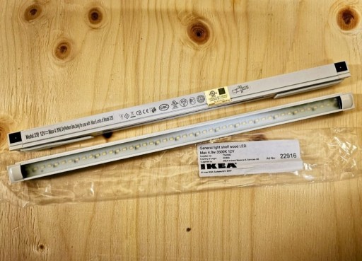 Zdjęcie oferty: Zestaw listw Led szafkowa IKEA 330mm 3500K 10szt