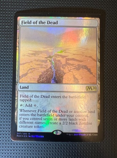 Zdjęcie oferty: [MTG] Field of the Dead FOIL