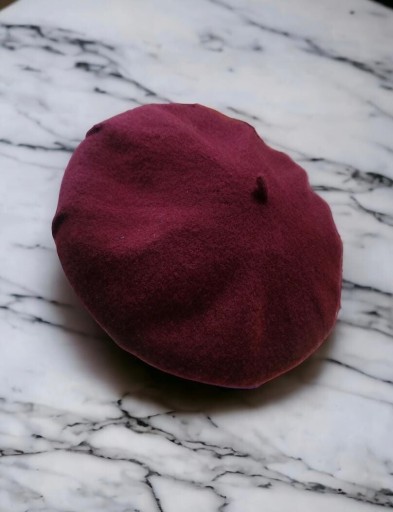 Zdjęcie oferty: beret berecik czapka wzory wzorzysty ozdobny damsk