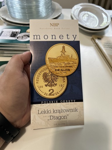 Zdjęcie oferty: LEKKI KRĄŻOWNIK DRAGON - FOLDER - 2012 - ZOBACZ 