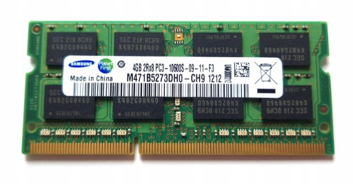 Zdjęcie oferty: RAM SAMSUNG 4GB PC3-10600S DDR3-1333 1333MHz PC3