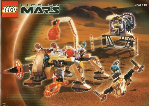 Zdjęcie oferty: LEGO 7316 SPACE KOSMOS ŻYCIE NA MARSIE