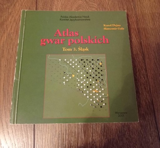 Zdjęcie oferty: Atlas gwar polskich tom 3. Dejna