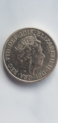 Zdjęcie oferty: Kolekcjonerskie One pound 2015 