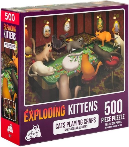 Zdjęcie oferty: Puzzle Exploding Kittens 1000 elementów