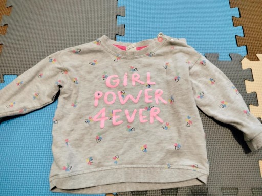 Zdjęcie oferty: 86 H&M bawełna bluza GIRL POWER