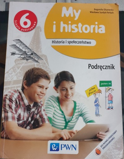 Zdjęcie oferty: My i historia, klasa 6 szk. podstawowa, podręcznik