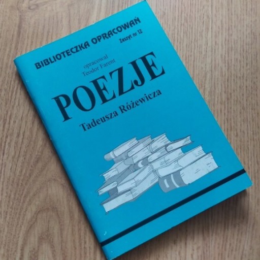 Zdjęcie oferty: Poezje Tadeusza Różewicza Biblioteczka Opracowań