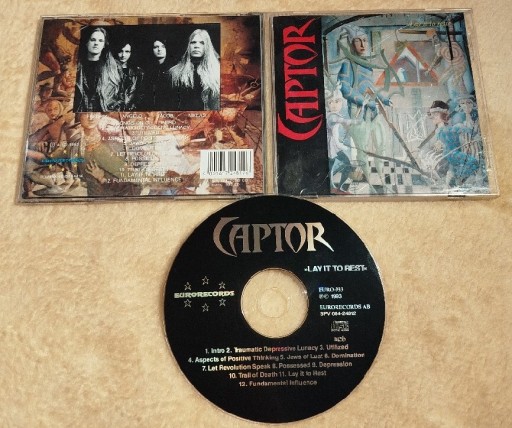 Zdjęcie oferty: CAPTOR LAY IT TO REST Eurorecords 1993 