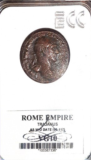 Zdjęcie oferty: Rzym, As, Traianus grading GNC