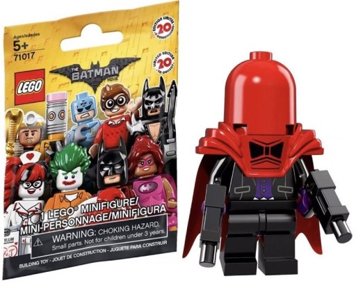 Zdjęcie oferty: LEGO #71017 The Batman Movie RED HOOD! BROŃ! NOWY!
